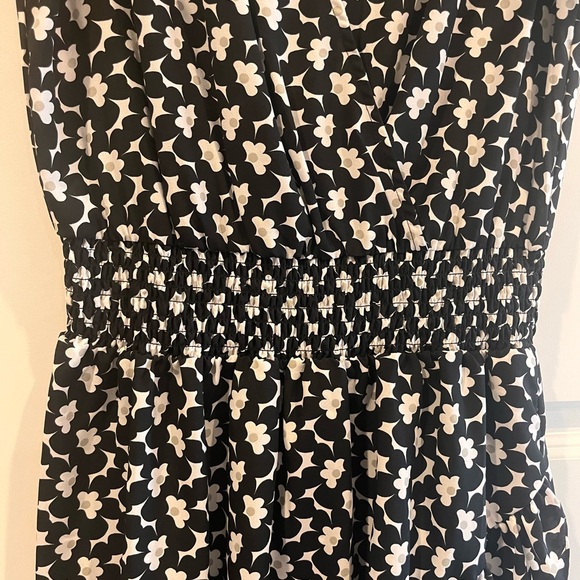 Michael Kors Black & White Patterned Dress - Picture 3 of 4